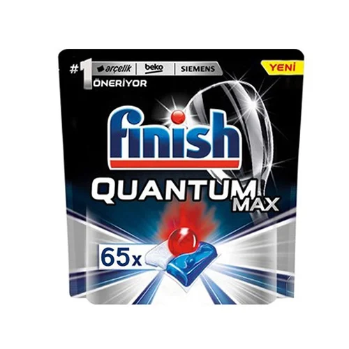 قرص ماشین ظرفشویی کوانتوم مکس 65 تایی فینیش FINISH QUANTUM max