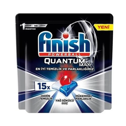قرص ماشین ظرفشویی کوانتوم مکس 15 تایی فینیش FINISH QUANTUM max
