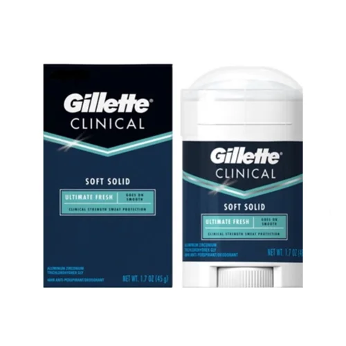 مام ضد تعریق ژیلت کلینیکال مدل 48 گرم Gillette clinical ultimate fresh